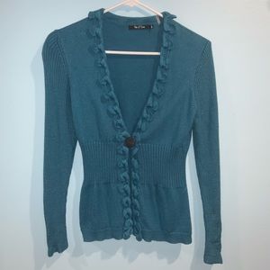 Nic and Zoe one button cardigan